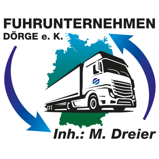 Logo vom Fuhrunternehmen Dörge - Inhaberin Monika Dreier